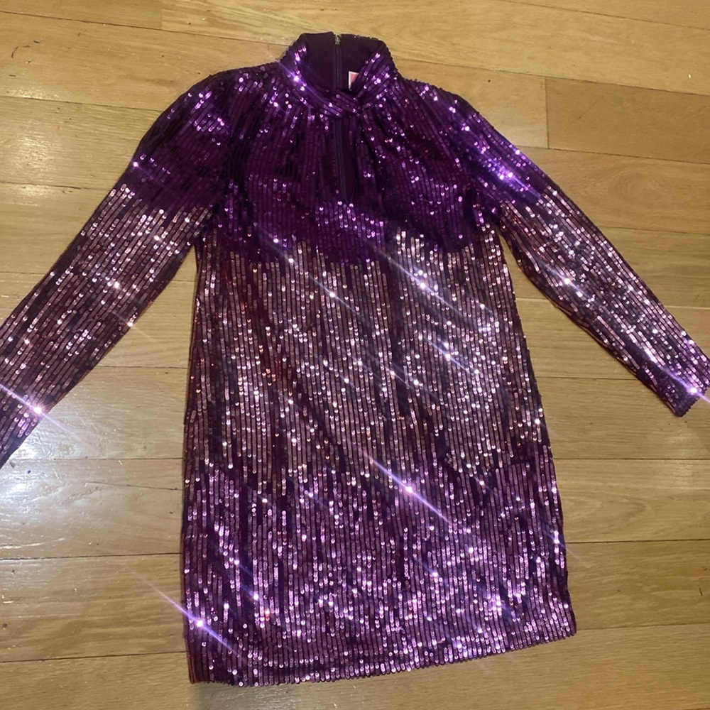 NWOT Kate Spade sequin ombré dress nwot - Picture 10 of 16